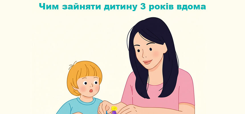 Чим зайняти дитину 3 років вдома: ідеї для цікавого та корисного дозвілля Чим зайняти дитину 3 років вдома: ідеї для цікавого та корисного дозвілля
