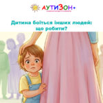 дитина боїться інших людей