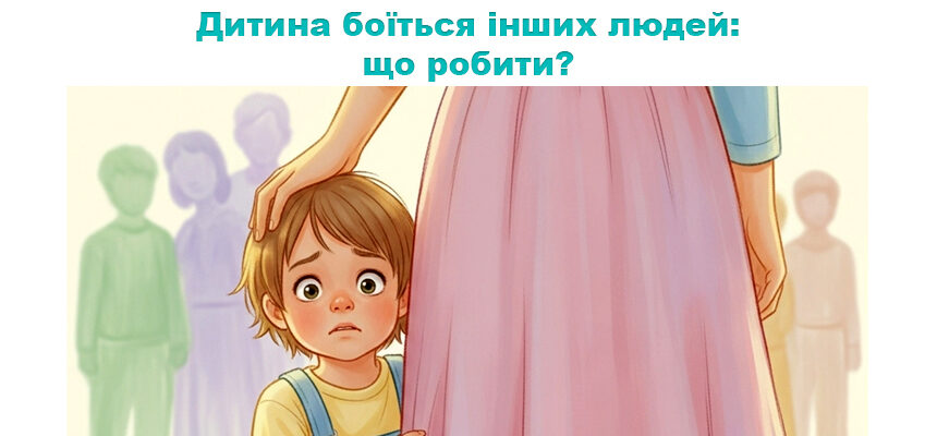 Дитина боїться інших людей: що робити? Дитина боїться інших людей: що робити?